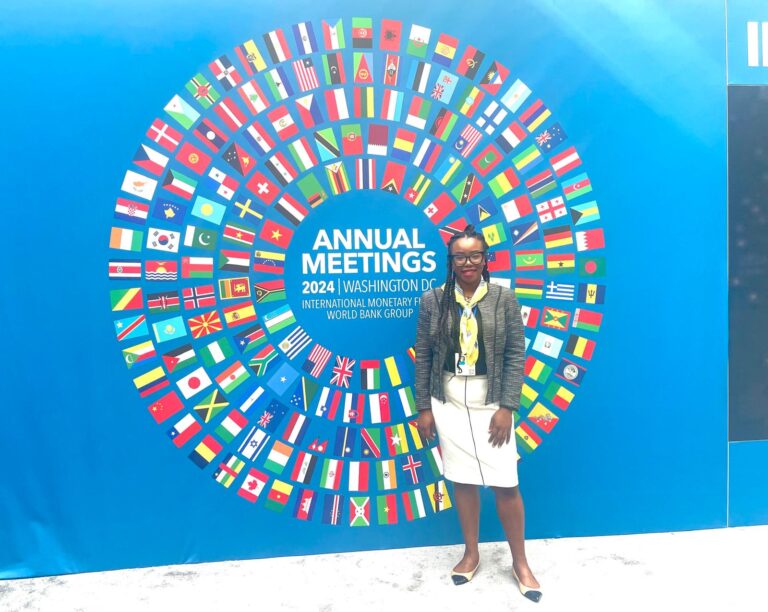 Principal of Asha Strategies LLC, Nneka Achapu at the World Bank/IMF Annual Meetings - October 2024